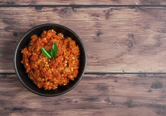 Indonesian Red Spice Paste for Cooking