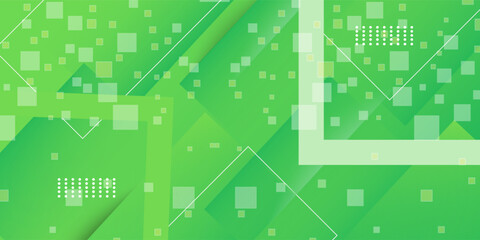 Green abstract geometric background vector design in eps 10