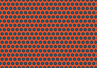 Abstract Flower Design Pattern, Background Wrapping Paper Vector