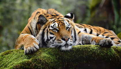 Fototapeta premium Sleep Tiger