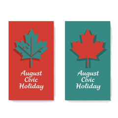 Civic Day Canada Logo design concept