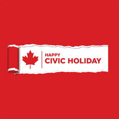 Civic Day Canada Logo design concept