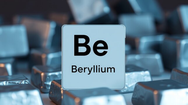 Beryllium Beads with Augmented Reality Data Overlay