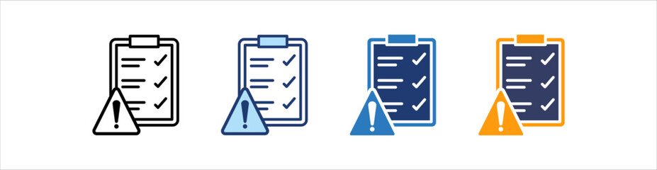 Compliance Icon Set Multiple Style Collection