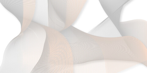 abstract wave element for design pink and white. Design template for cover, business. Abstract dynamic color lines, waves. Vector geometric backgrounds.	