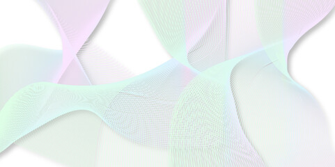 abstract wave element for design pink and white. Design template for cover, business. Abstract dynamic color lines, waves. Vector geometric backgrounds.	