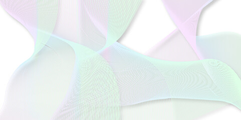abstract wave element for design pink and white. Design template for cover, business. Abstract dynamic color lines, waves. Vector geometric backgrounds.	