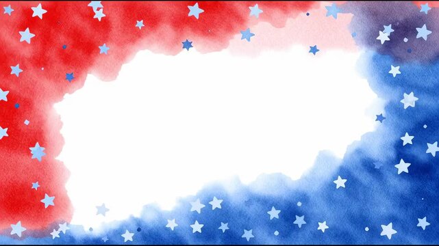 Celebrating independence with festive colors and starry designs for community events