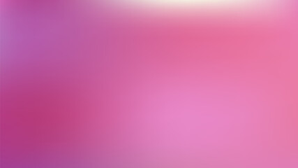 Pink color mesh gradation with blurred soft color gradients. Vector gradient background illustration