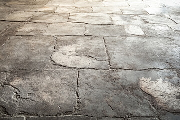 Distressed Concrete Floor Surface