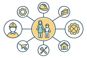 Family and Industry Icons icon png icons icon 192 png