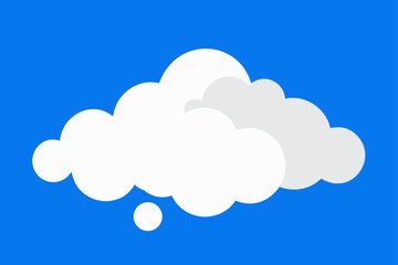 Obraz premium vector clouds background