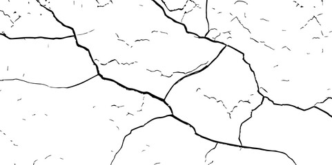 Cracked Earth, Telling a Story of How Nature’s Wrath Has Sculpted a Withered and Worn Terrain Over Centuries-Where Time and Erosion Meet: The Raw and Grunge-Textured Landscape of Dry
