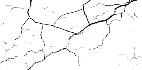 Cracked Earth, Telling a Story of How Nature’s Wrath Has Sculpted a Withered and Worn Terrain Over Centuries-Where Time and Erosion Meet: The Raw and Grunge-Textured Landscape of Dry
