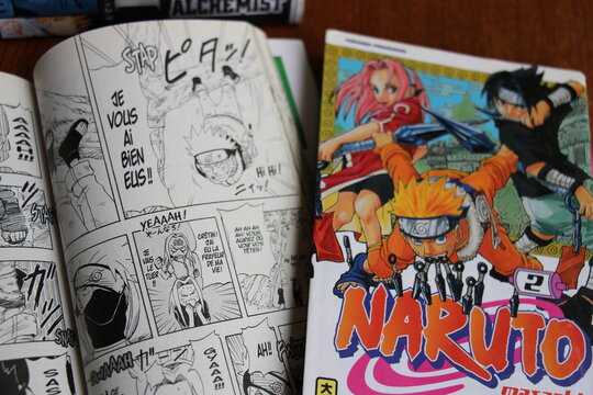 Manga, Book, naruto