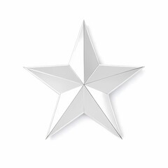 A silver star 