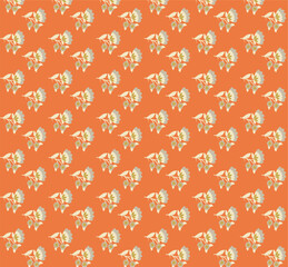 seamless pattern with flowers