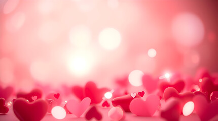 Ethereal Valentine’s Day Background – Mystical Spiritual Aura, Soft Romantic Light, High-Resolution Professional Photo for Commercial Use