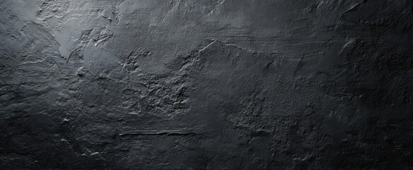Obraz premium The dark textured wall with an artistic abstract surface design.