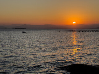 Por do sol Florianopolis
