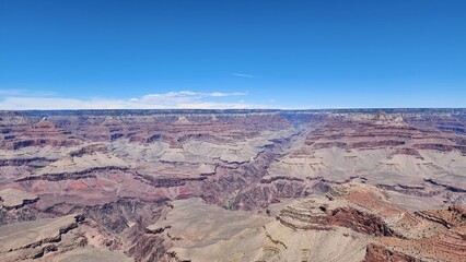 canyon, grand canyon, landscape, desert, arizona, grand, nature, view, usa, mountains, national park, america
