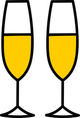 Toast Glass Celebration