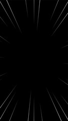 A black and white vertical comic background with sharp lines and pop art style. Suitable for comics, prints, posters, etc.