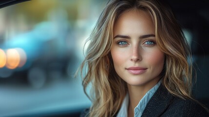 Obraz premium Attractive woman portrait
