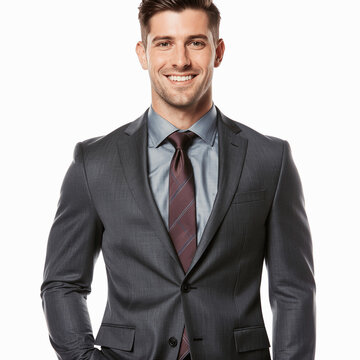 Smart and Confident: A poised individual in a professional attire, radiating success. Capturing charisma in every thread and confidence in every smile.