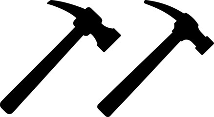 Hammer tool vector, Hammer tool art, Hammer vector art design, Vector of modern Hammer art, Hammer isolated