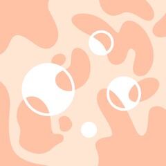 Illustration of random shape background 