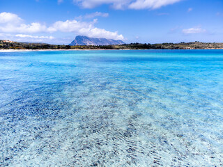 Lu Impostu beach clear water