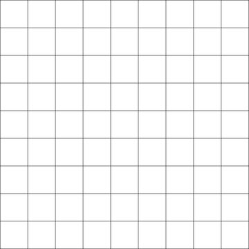 9x9 Grid Design Element . Great for sketch guides or notebook backgrounds