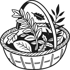 Vintage art flower pattern seamless ornament vector illustration