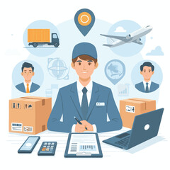 business, shipping, industry, logistics, delivery, distribution, storage, transport, logistic, cargo, commerce, freight, export, industrial, warehouse, container, import, box, transportation, commerci