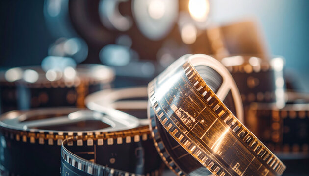 Fototapeta Stara taśma filmowa