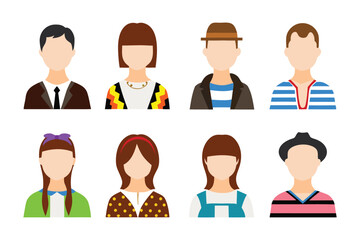 Diverse Portraiture: A collection of diverse portrait illustrations showcases individuals from various walks of life, representing a mosaic of identity and culture.