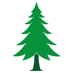 green christmas tree