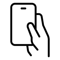 Phone Holding Icon