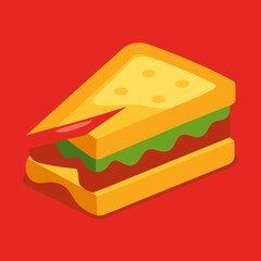 sandwich with cheese