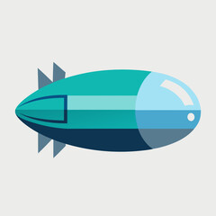 Fototapeta premium vector illustration of an airplane