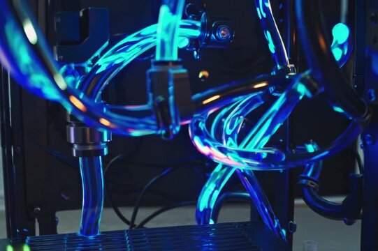 Building a custom liquid cooling system for enhanced computer performance in a gaming setup