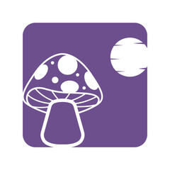 Mushroom logo icon design