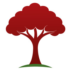 vector illustration of a tree