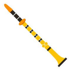 vector illustration of a black and yellow cable