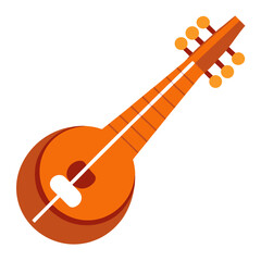 acoustic guitar vector illustration