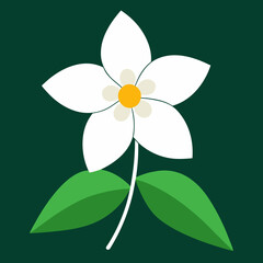 vector illustration of a flower