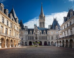 Fototapeta premium historic architecture of pau france