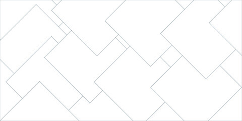 Obraz premium Abstract modern white and gray pattern geometric luxury gradient line background random square shape. Abstract white diamond and triangle background. Modern seamless and retro pattern technology...
