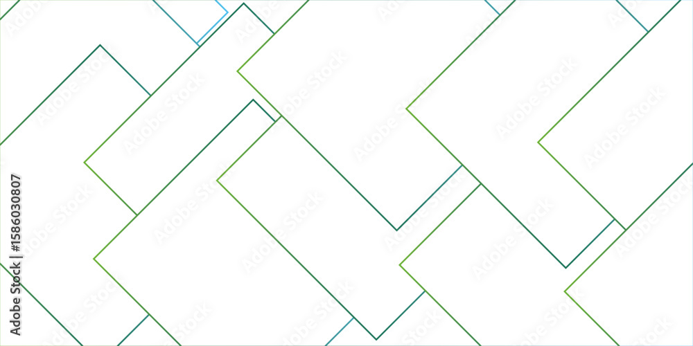 Poster minimalist abstract background with a white base, with a geometric pattern composed of thin, multi-s